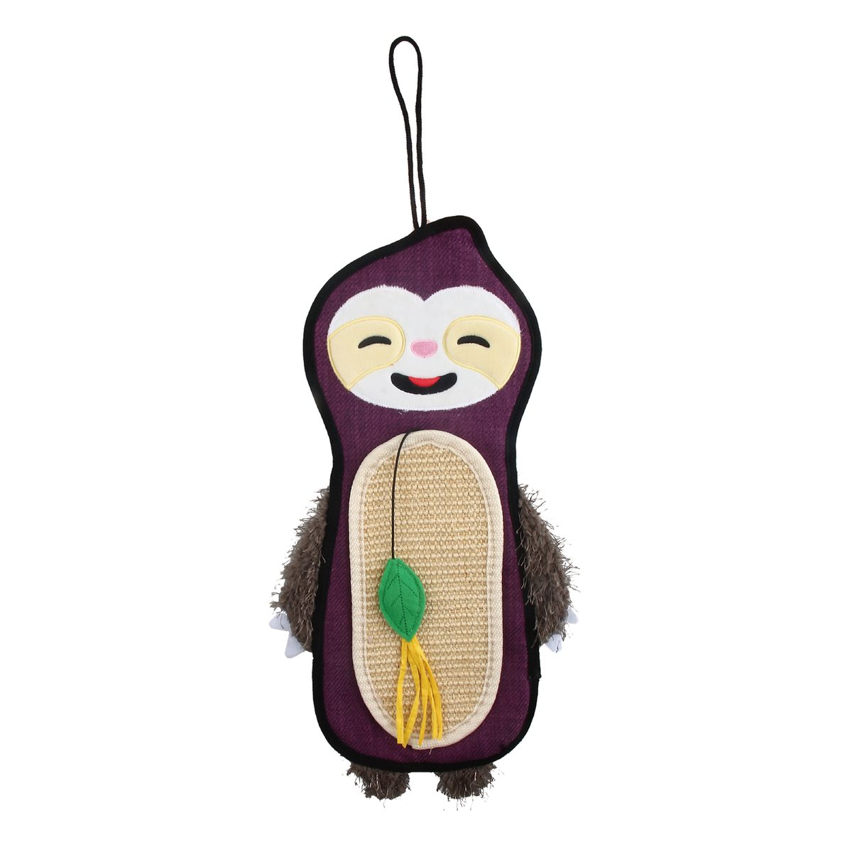 GiGwi Sloth Cat Scratcher with catnip
