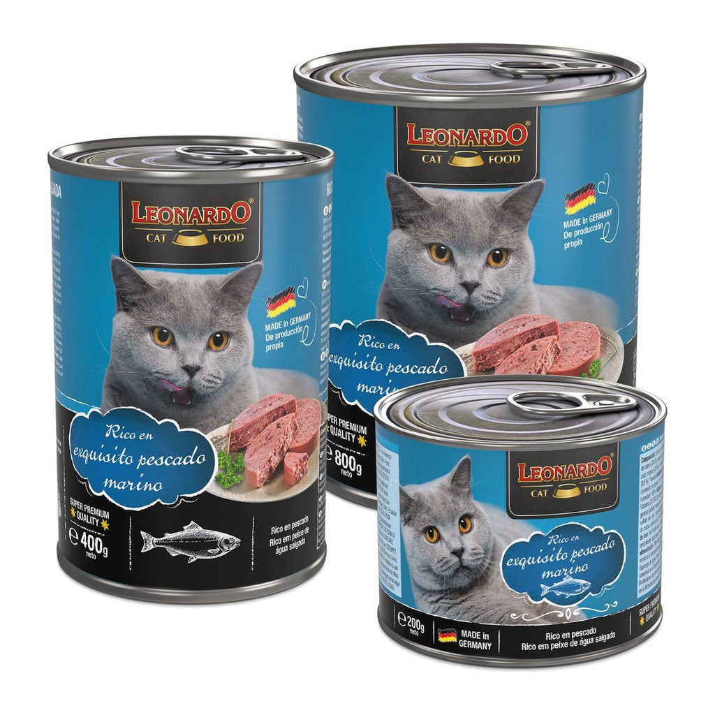Leonardo Quality Selection Rico En Exquisito Pescado Marino 200 gr · detalle