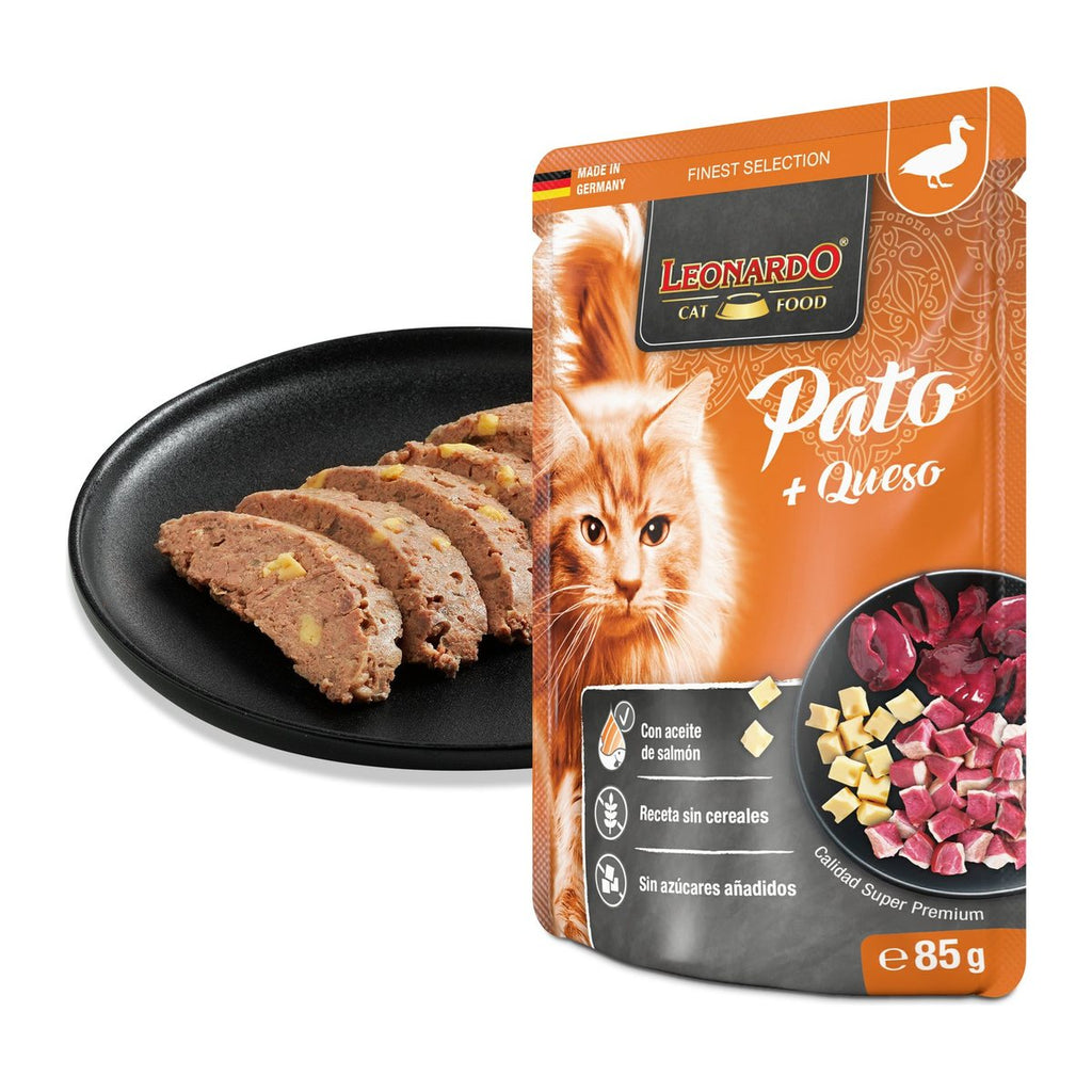 Leonardo Finest Selection Pato + Queso 85 gr · detalle
