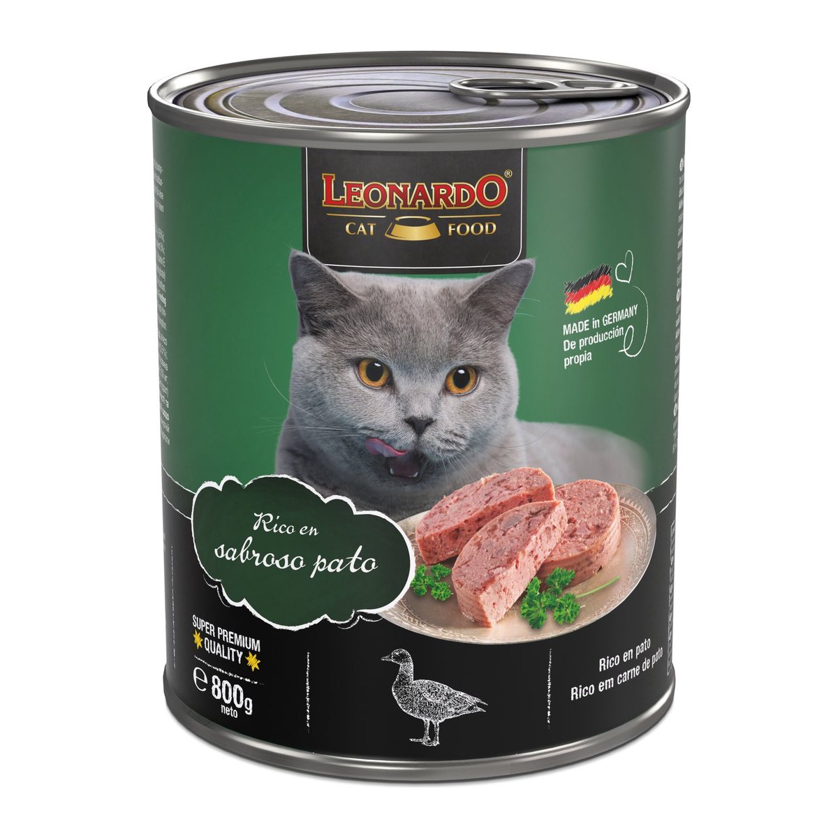 Leonardo Quality Selection Rico En Sabroso Pato (nuevo) 800 gr