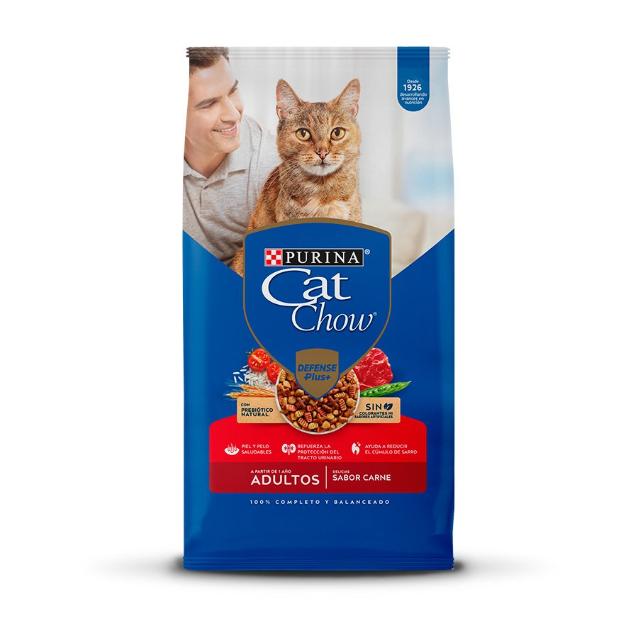 Cat Chow CHOW Adultos Carne 8kg
