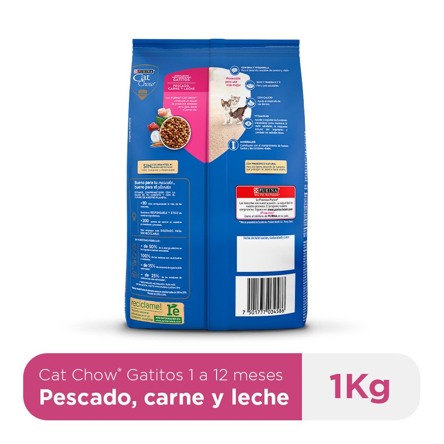 Cat Chow CHOW Gatitos 8x1kg