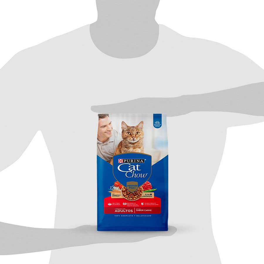 Cat Chow CHOW Adultos Carne 8x1kg