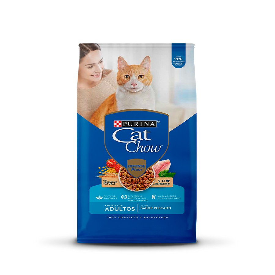 Cat Chow CHOW Adultos Pescado 8x1kg N3