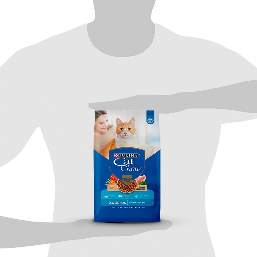 Cat Chow CHOW Adultos Pescado 8x1kg N3