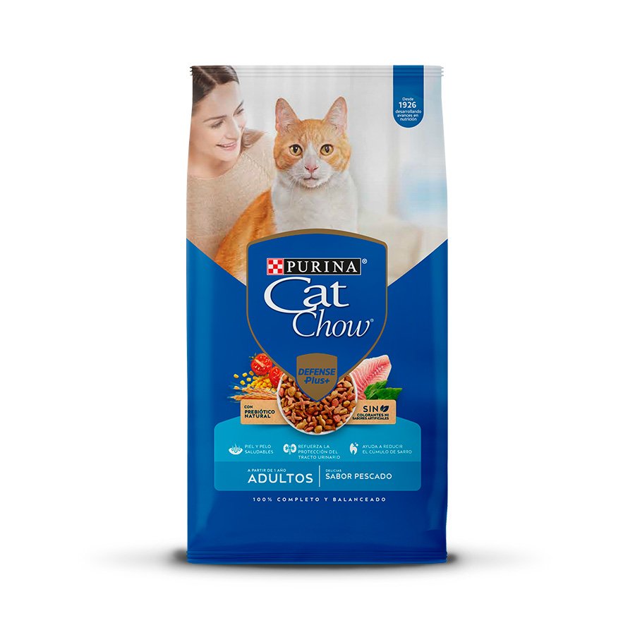 Cat Chow CHOW Adultos Pescado 8kg