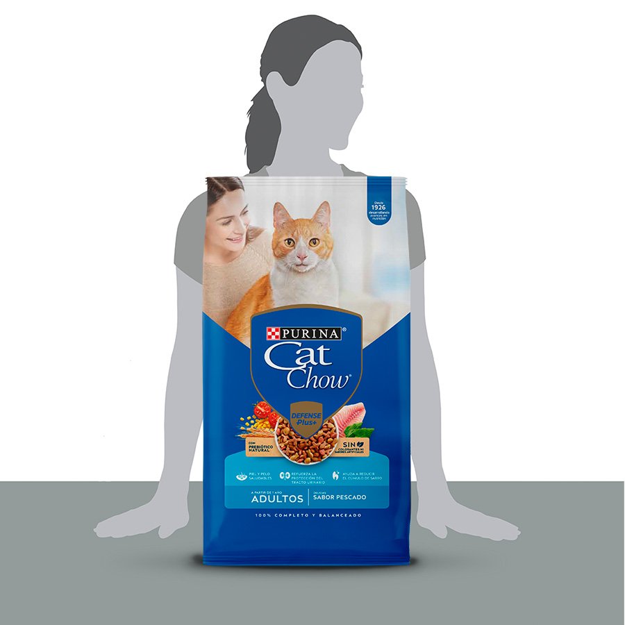 Cat Chow CHOW Adultos Pescado 8kg