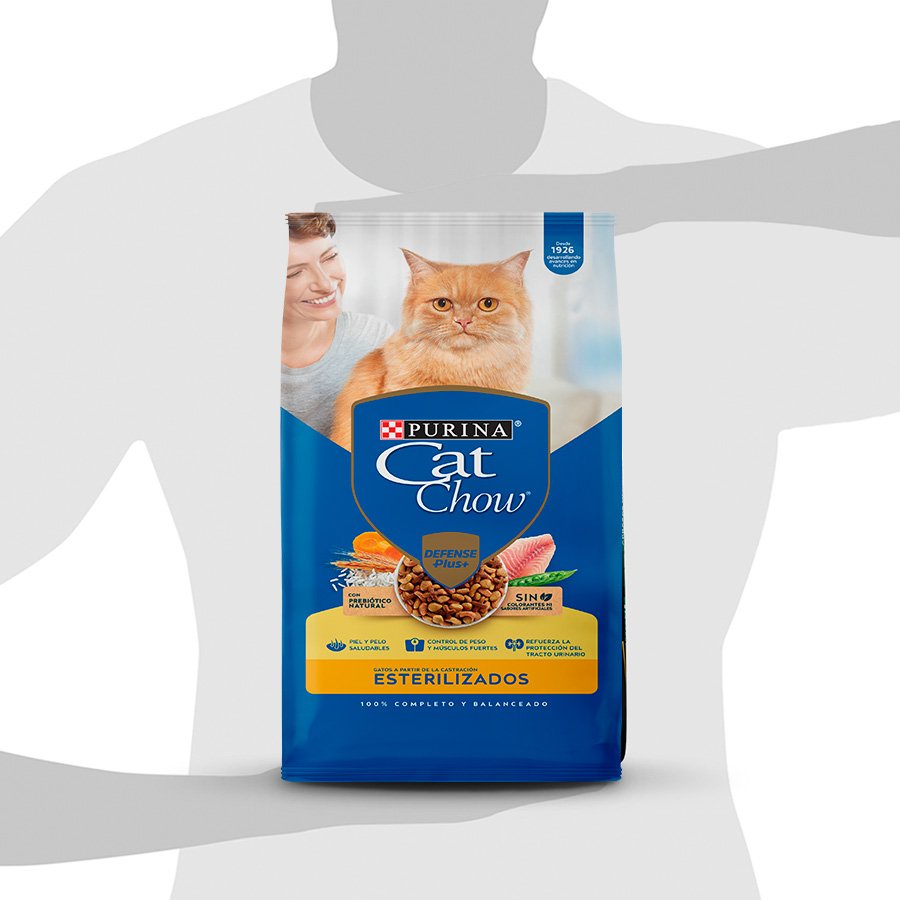 Cat Chow CHOW Esterilizado 6x3kg