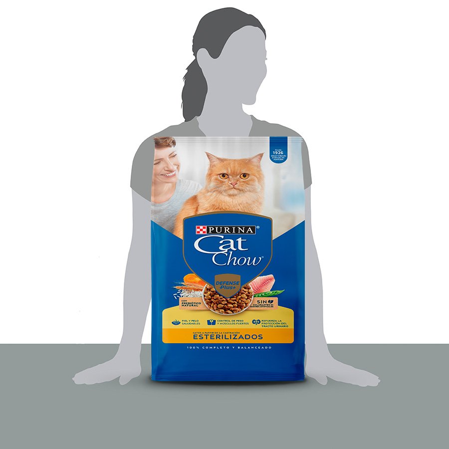 Cat Chow CHOW Esterilizado DefensePlus 8kg