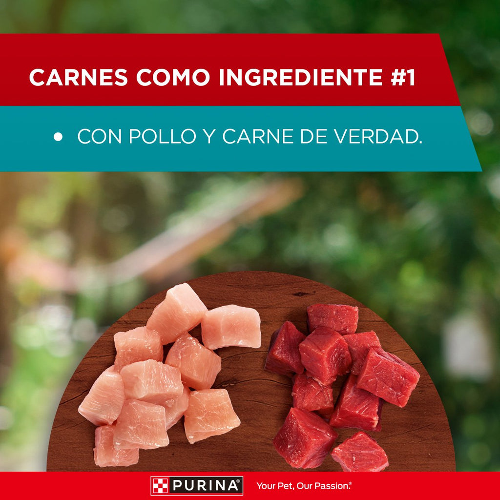 Purina ONE Adulto Med Grande Carne 12kg