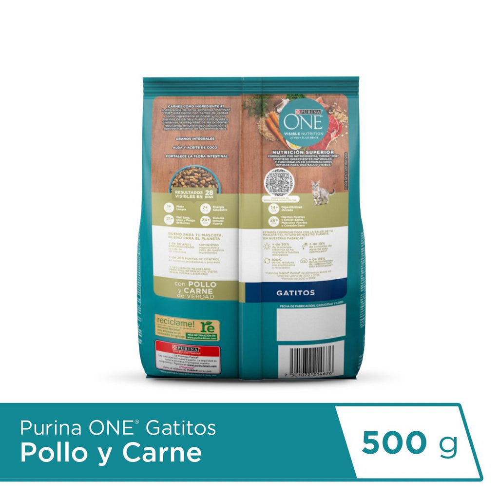 Purina ONE Gatito 16x500g