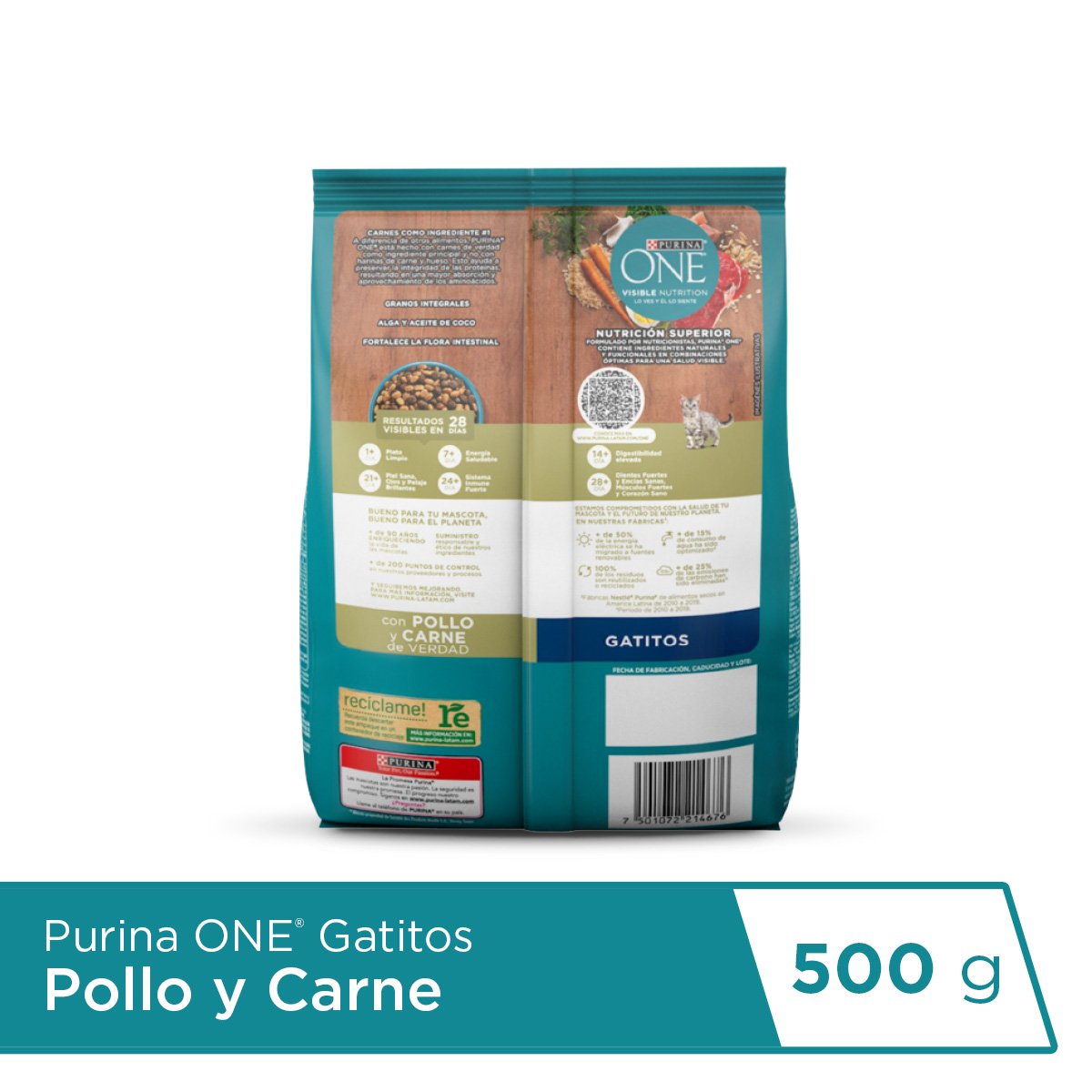 Purina ONE Gatito 16x500g