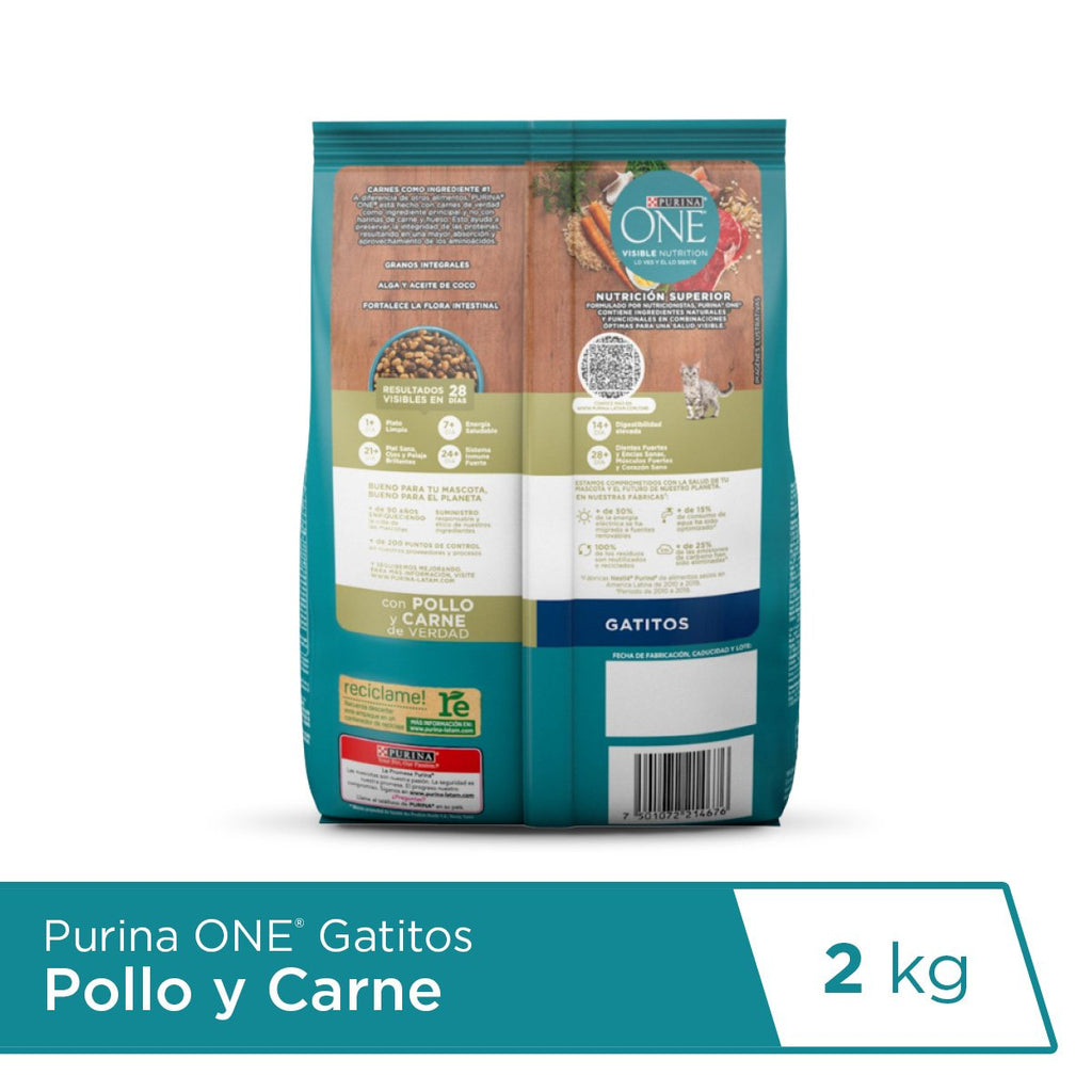 Purina ONE Gatito 6x2kg