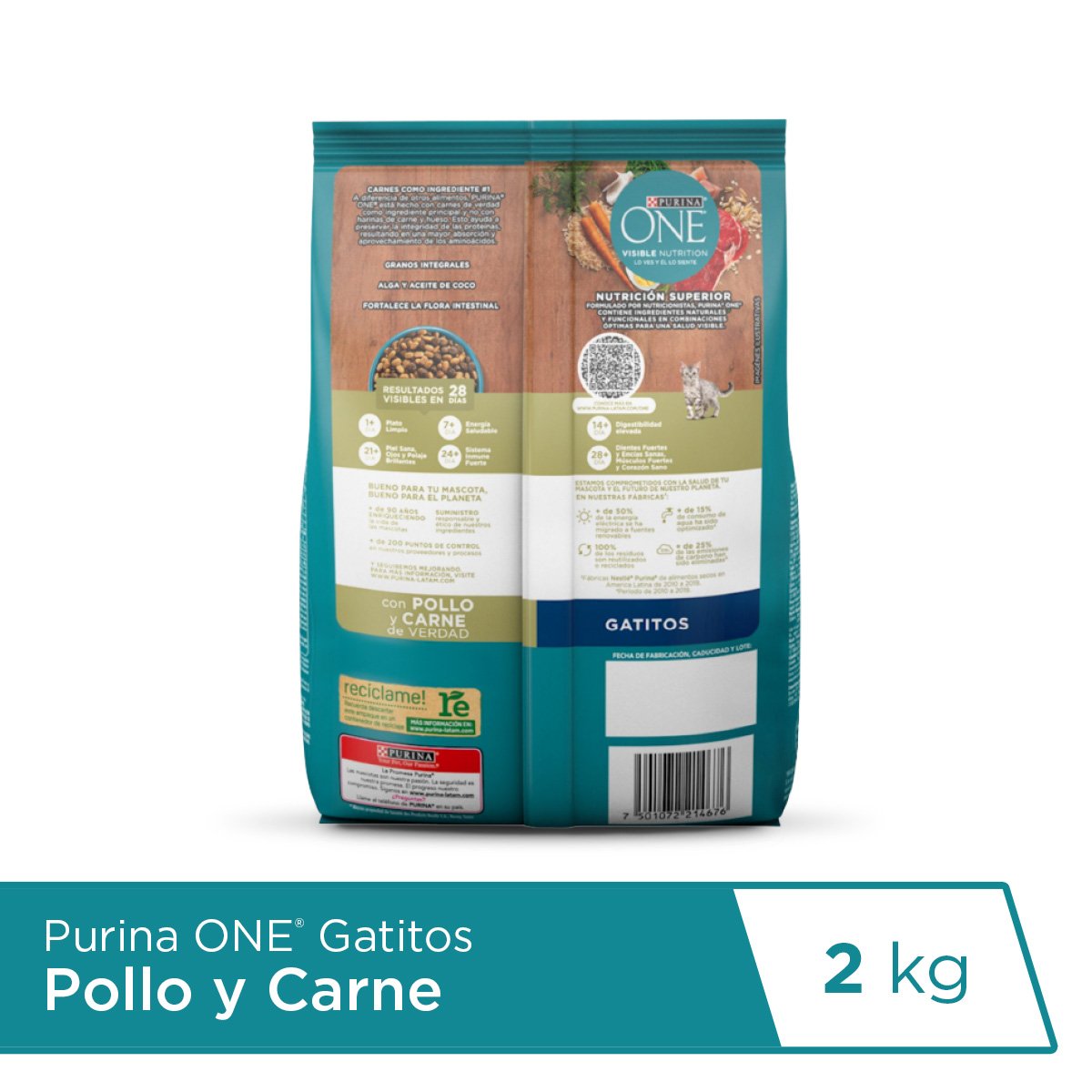 Purina ONE Gatito 6x2kg