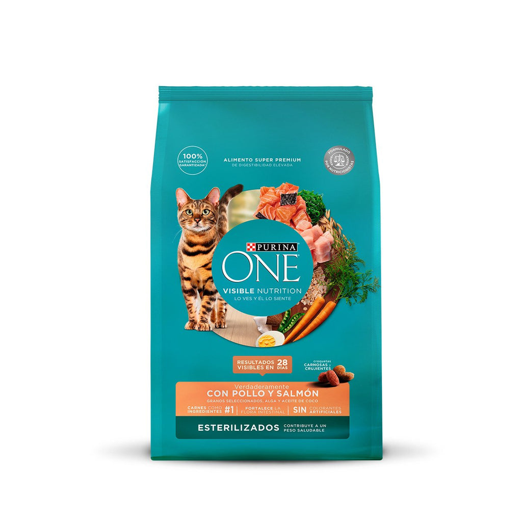 Purina ONE Esterilizado Salmon 6x2kg