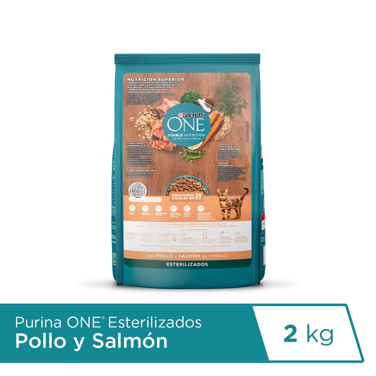 Purina ONE Esterilizado Salmon 6x2kg