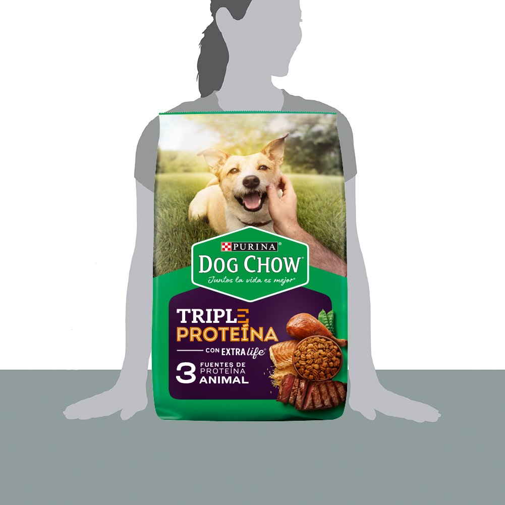 Dog Chow DCHOWADL TripProtnTdT SinColorante8kg CO