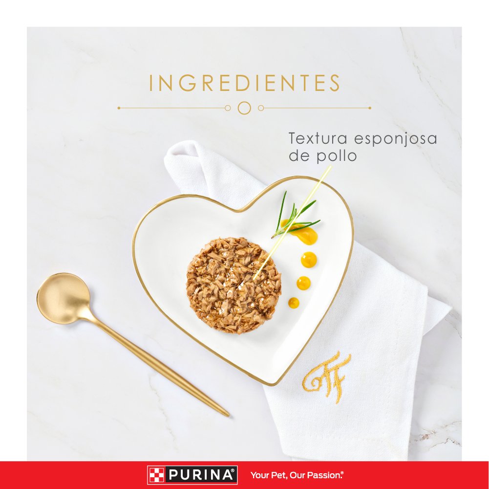 Fancy Feast FEAST Demi Glace Pollo 15x85gN2XI