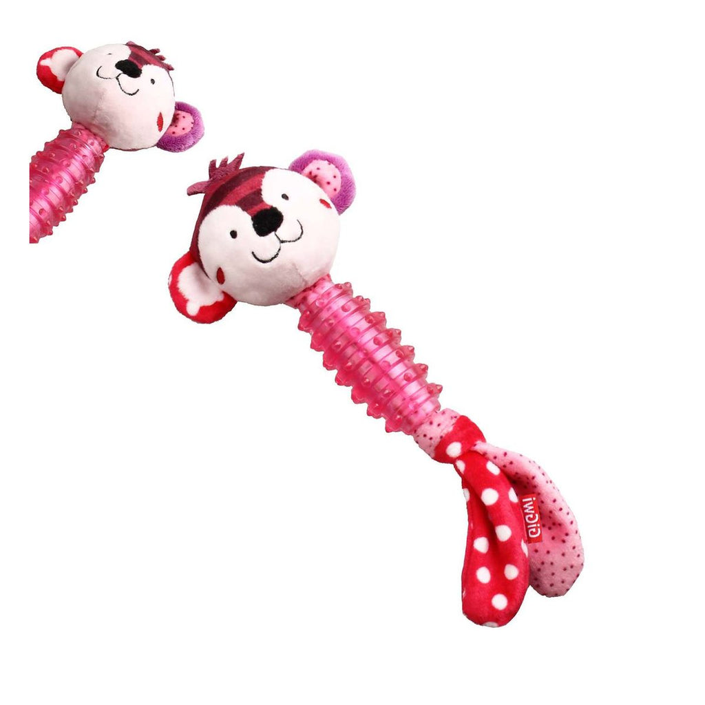 GiGwi Suppa Puppa Monkey S size Squeaker Inside Plush/TPR