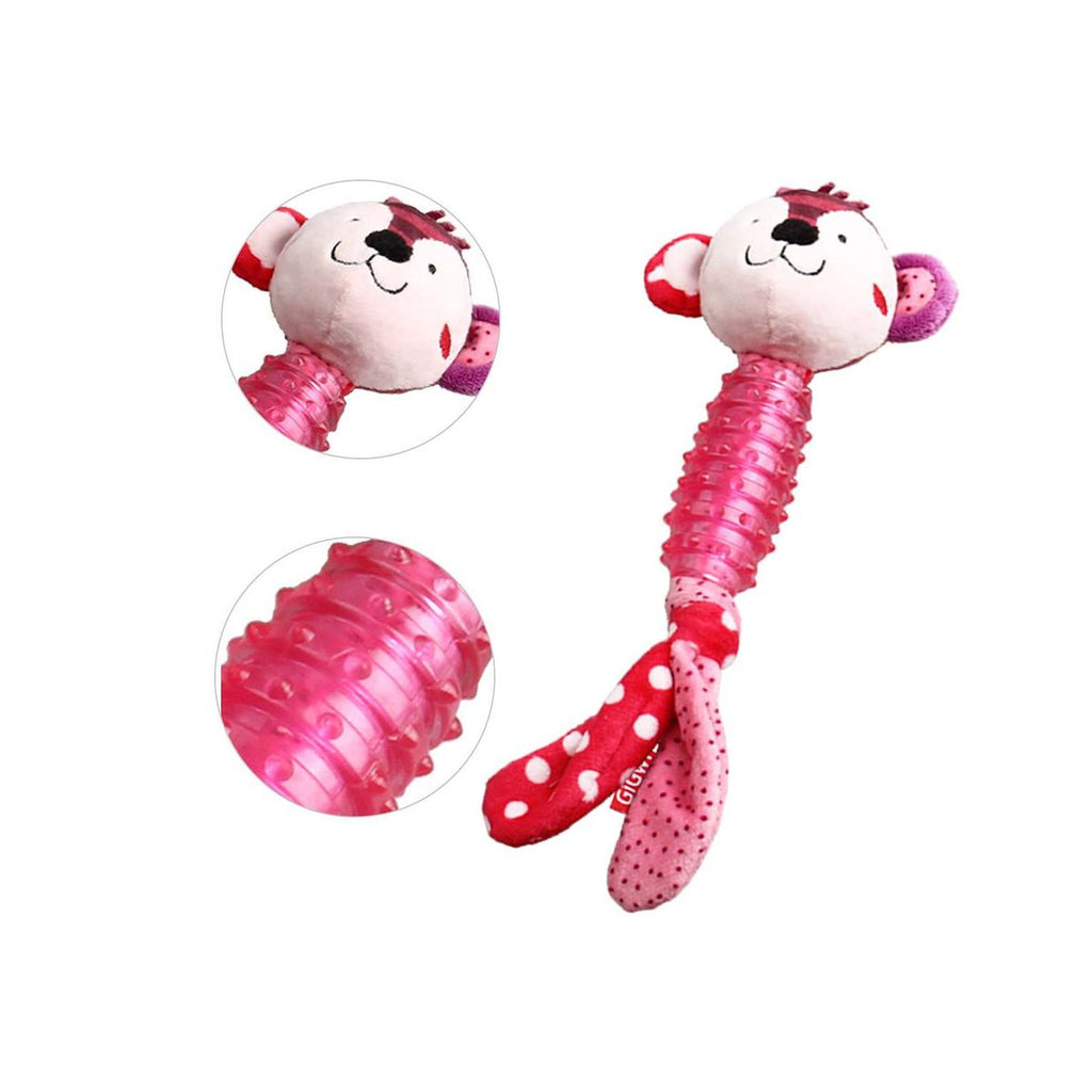 GiGwi Suppa Puppa Monkey S size Squeaker Inside Plush/TPR