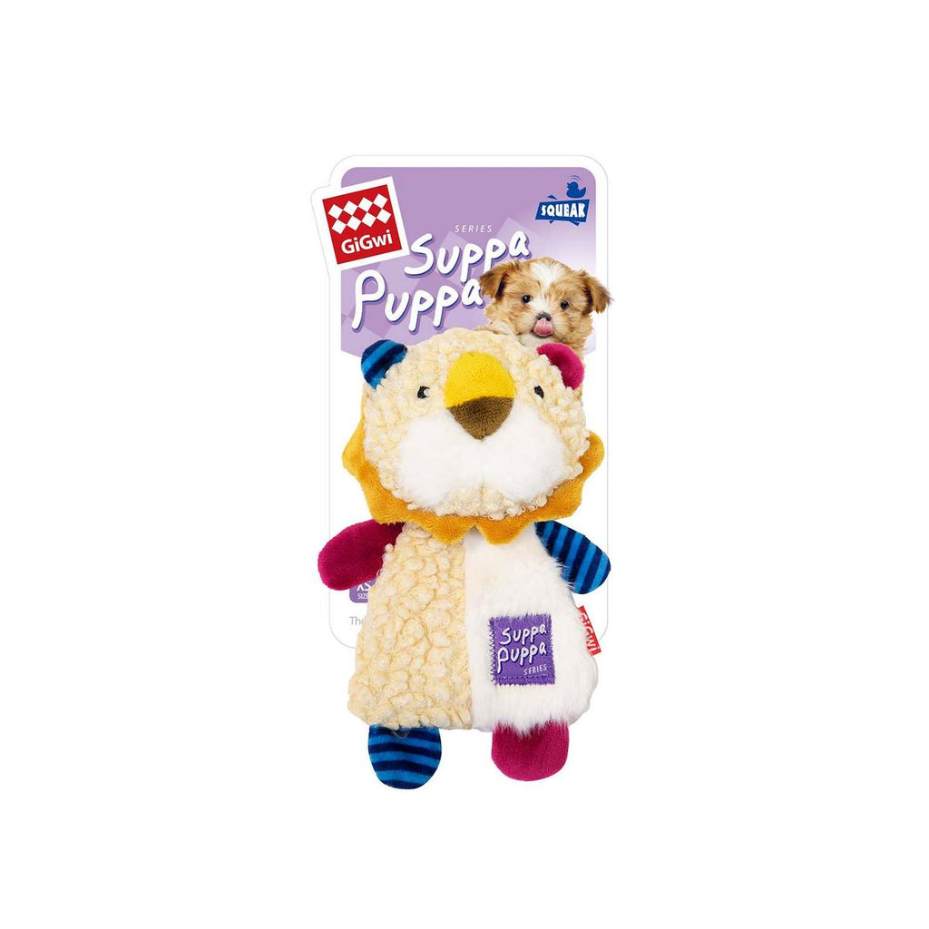GiGwi SUPPA PUPPA LION CRINKLE SOUND 1PZ