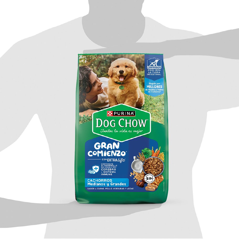 Dog Chow CHOW Gran Comienzo Ppy M/L 6x3kg
