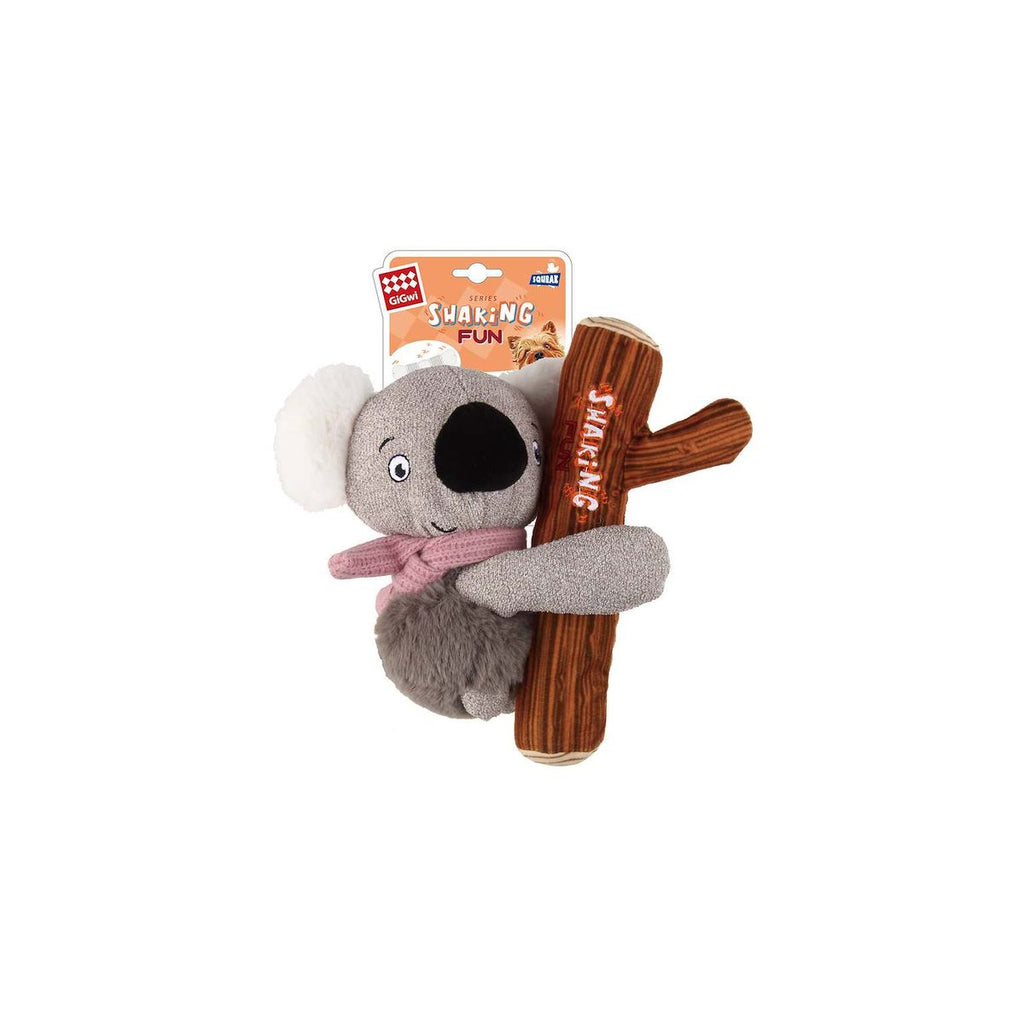 GiGwi Koala de plush con "squeaker" en su interior