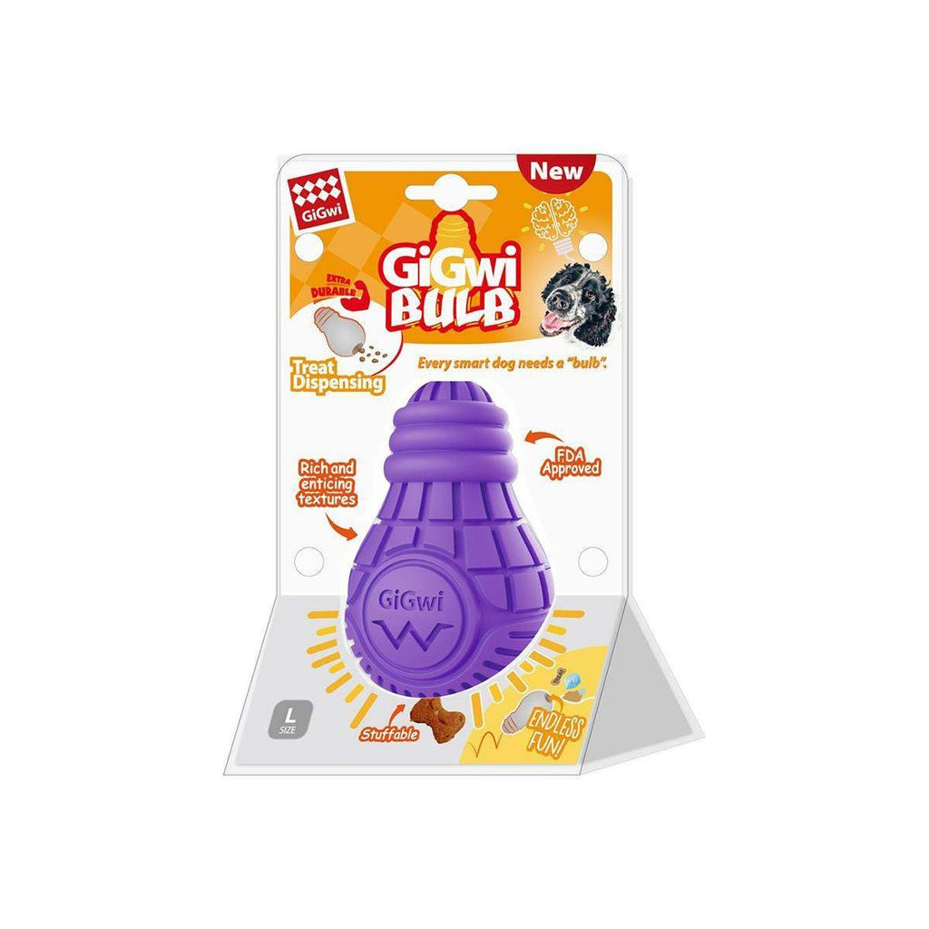 GiGwi Bulb Rubber Dispensador de premios talla L