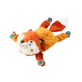 GiGwi Plush Friendz Fox with Rope & Squeaker