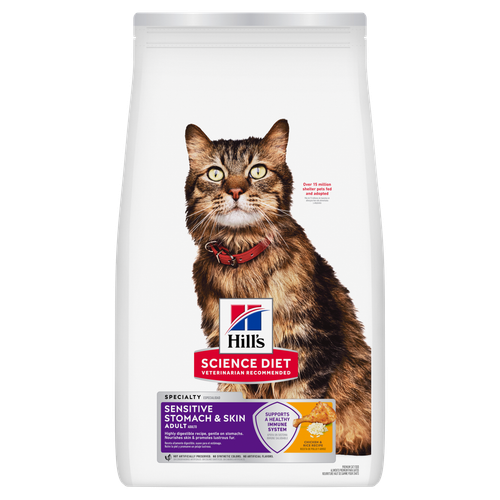 Hill's Science Diet Gato Adulto Estómago y Piel Sensibles 1.6 KG