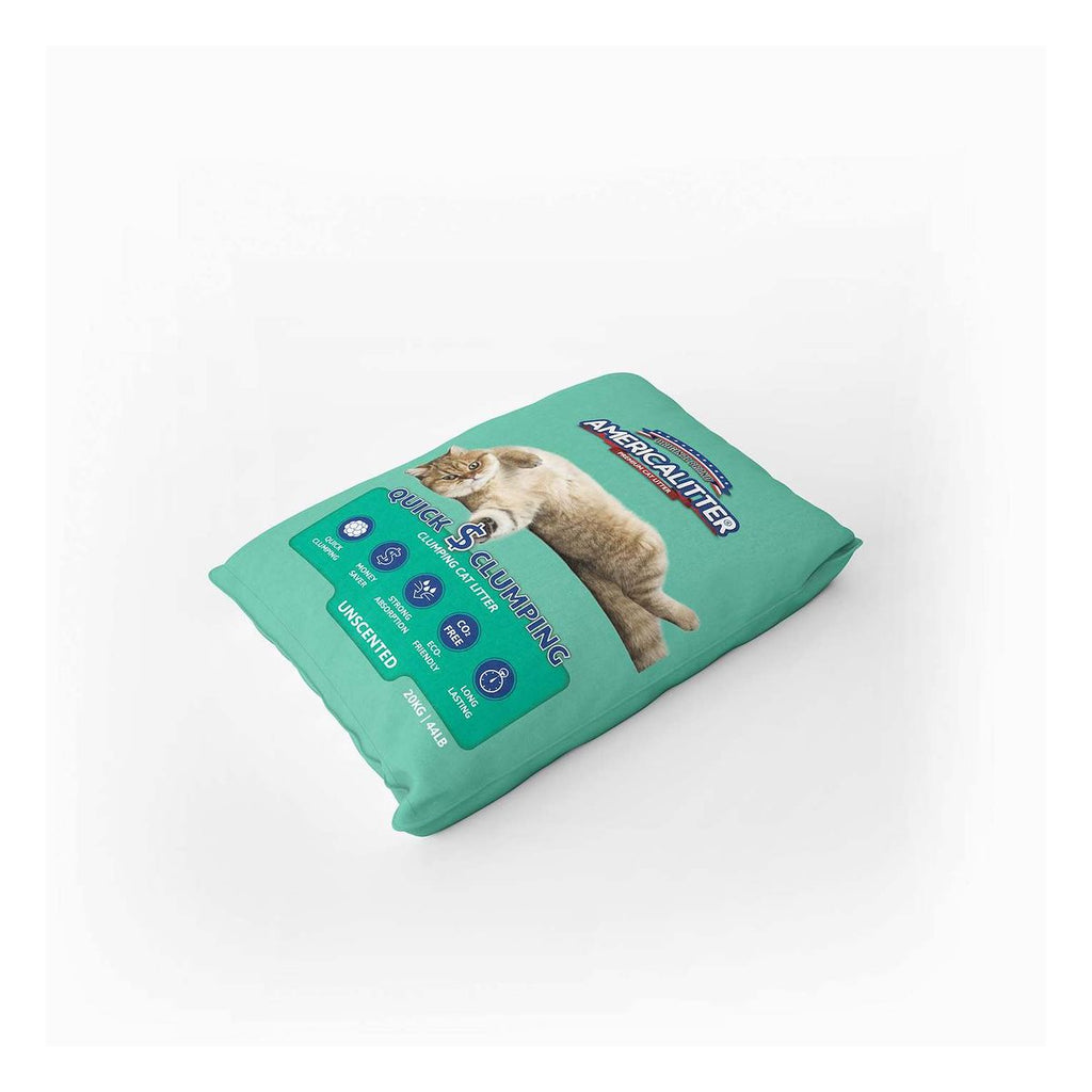 Arena Quick Clumping sin aroma 20 kg