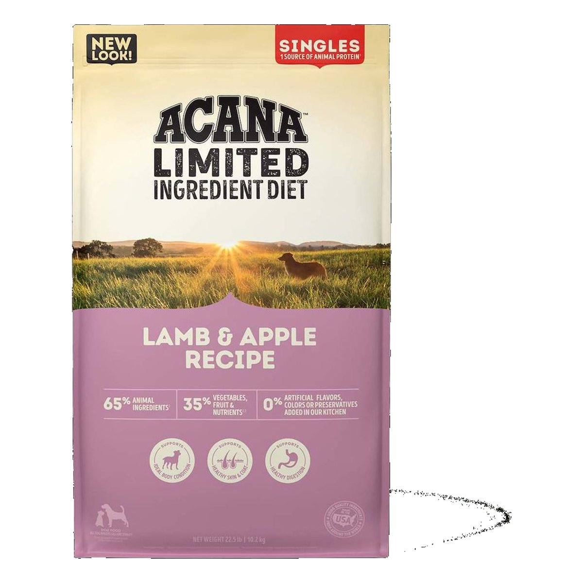 ACANA Singles Lamb & Apple 4.5LB (2KG)