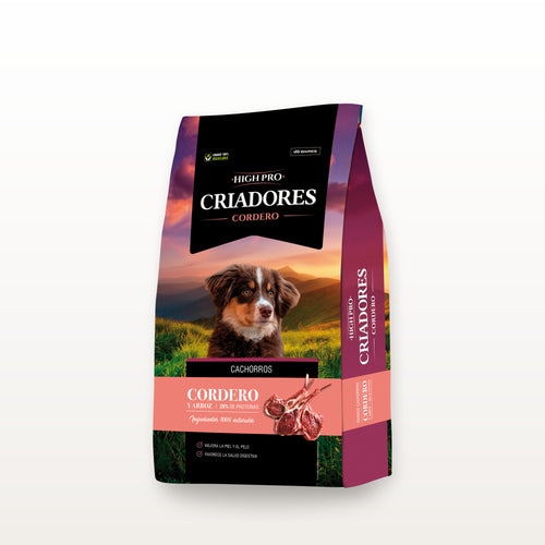 Criadores High Pro Cachorros Cordero 15 KG