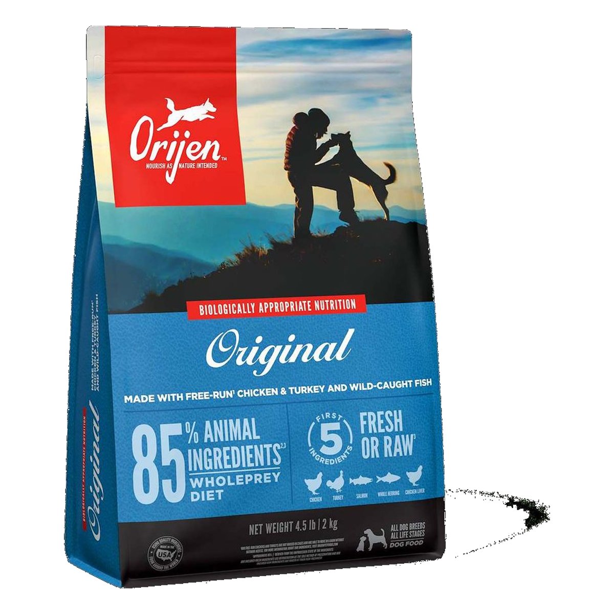 ORIJEN Original Dog 4.5LB (2KG)