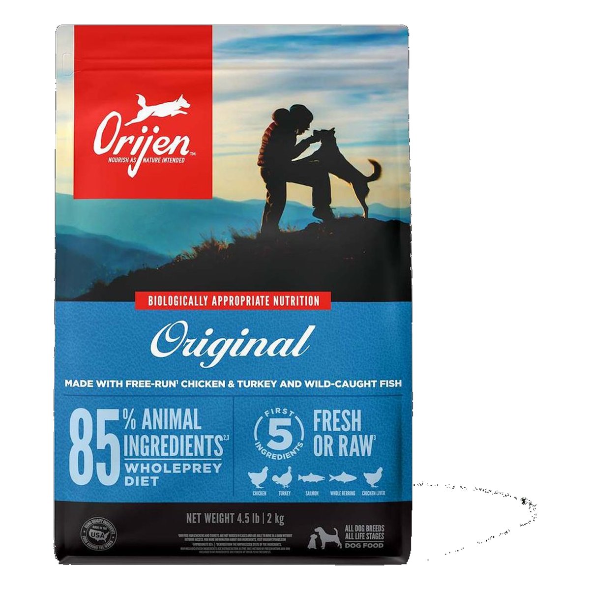 ORIJEN Original Dog 4.5LB (2KG)