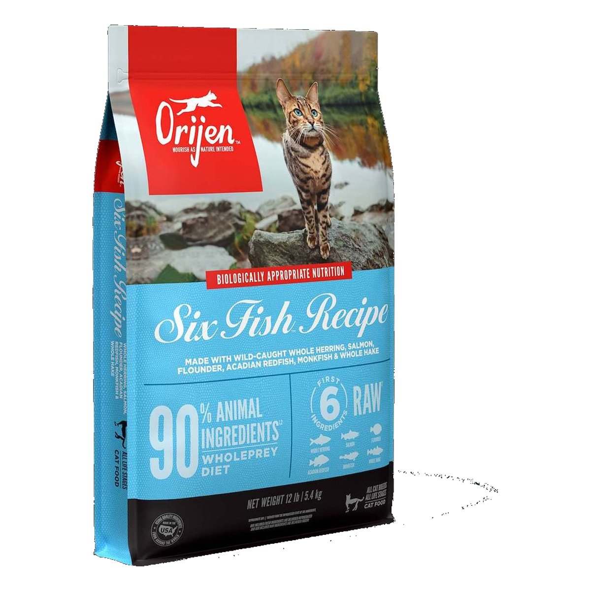 ORIJEN Six Fish Cat 12LB (5.4KG)