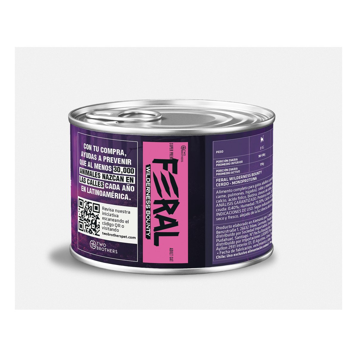 Feral GATO - MONOPROTEICO DE CERDO 200g