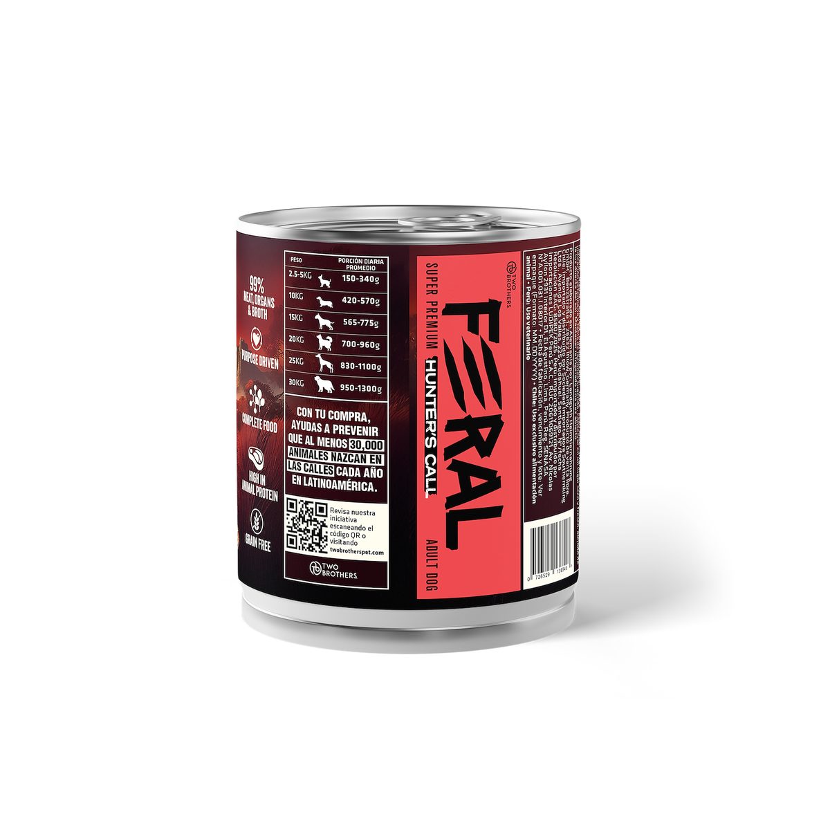 Feral PERRO - MONOPROTEICO DE CARNE DE RES 400g