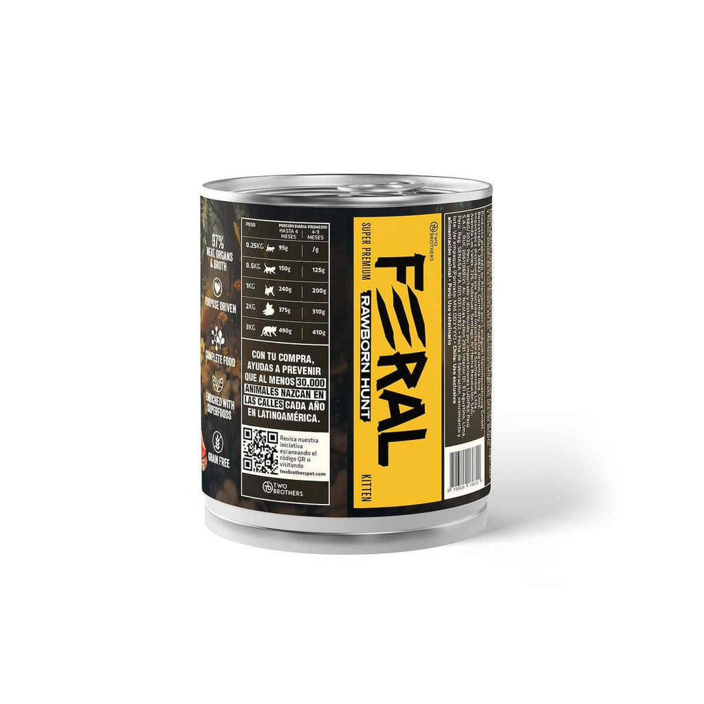 Feral GATITO - POLLO CON SALMON 400g