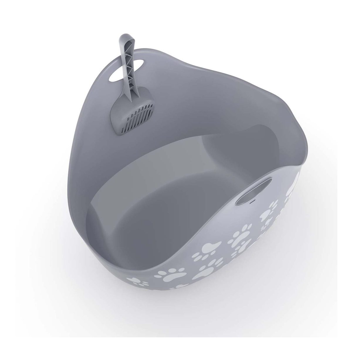 Litter Genie box gris (bandeja sanitaria con pala incorporada)