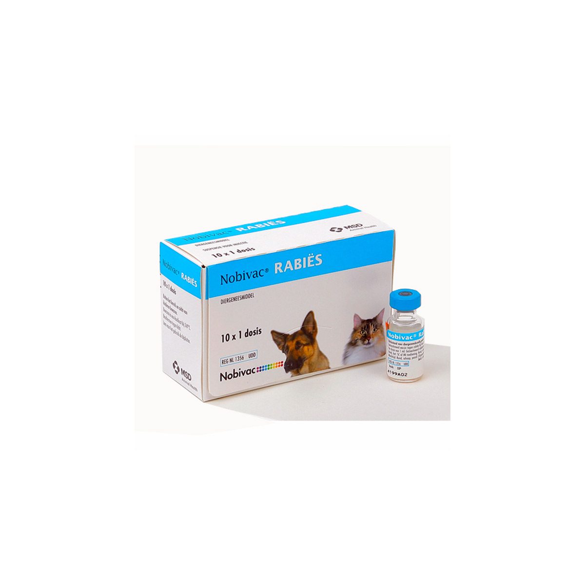 MSD *MULTIDOSIS* Nobivac RABIES 10 X 10DS 225