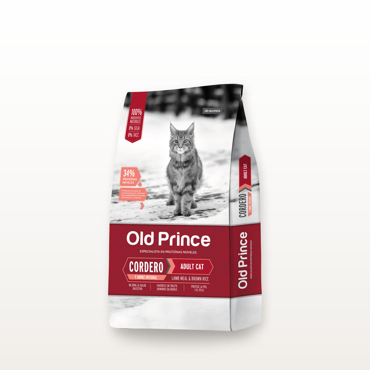 Old Prince Noveles Cordero Gatos Adultos 7.5 KG