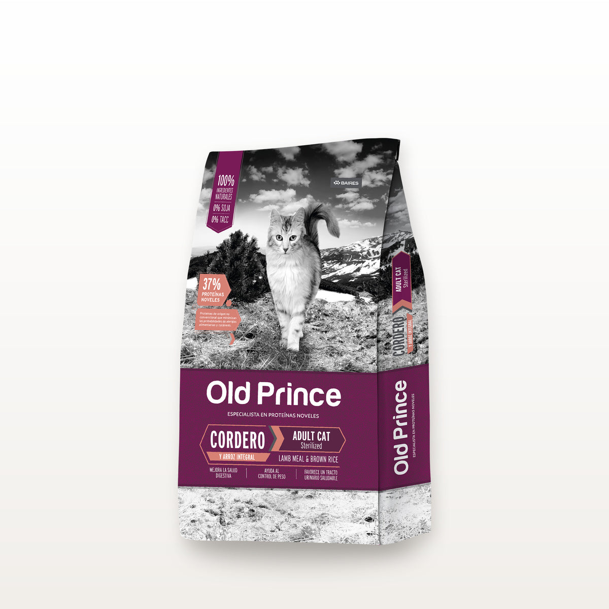 Old Prince Noveles Cordero Gatos Esterilizados 7.5 KG