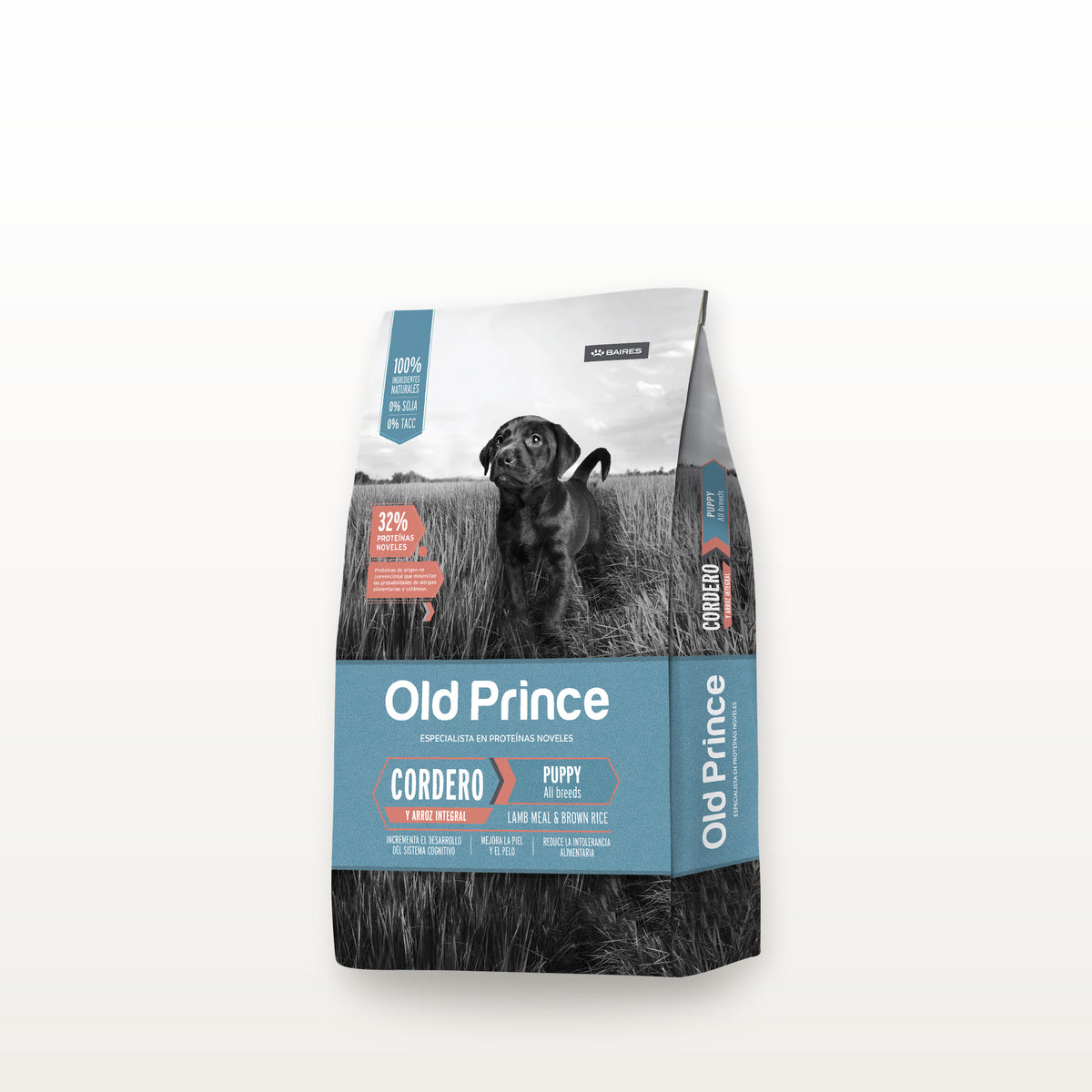Old Prince Noveles Cordero y Arroz Cachorros 3 KG