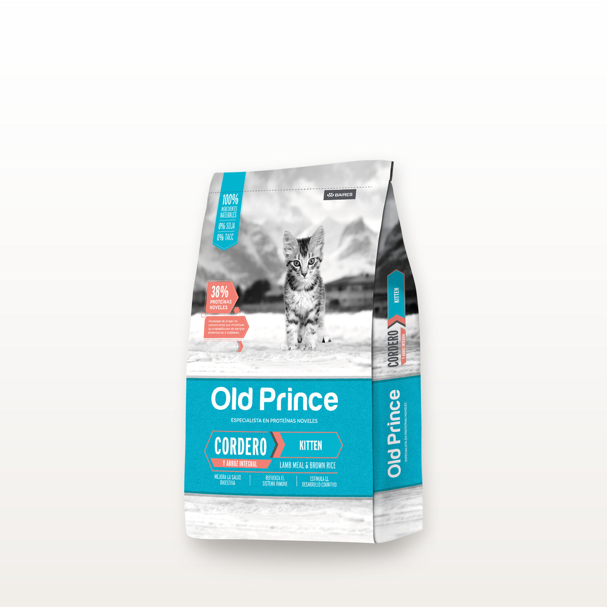 Old Prince Noveles Cordero Gatos Kitten 3 KG