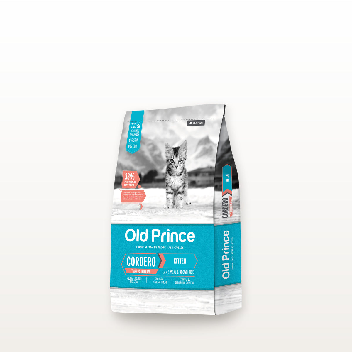 Old Prince Noveles Cordero Gatos Kitten 1 KG