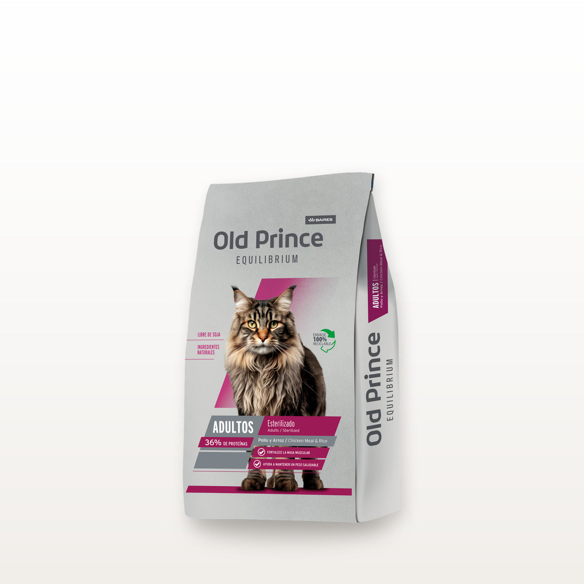 Old Prince Equilibrium Gatos Indoor Esterilizados 1 KG