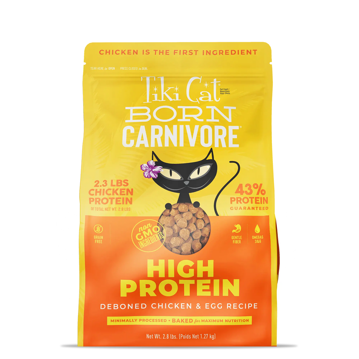 Tiki Cat High Protein: Deboned Chicken & Egg Recipe