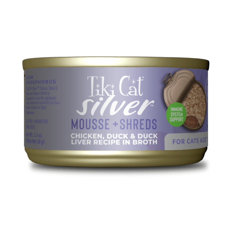 Tiki Cat Mousse & Shreds with Chicken, Duck & Duck Liver Recipe