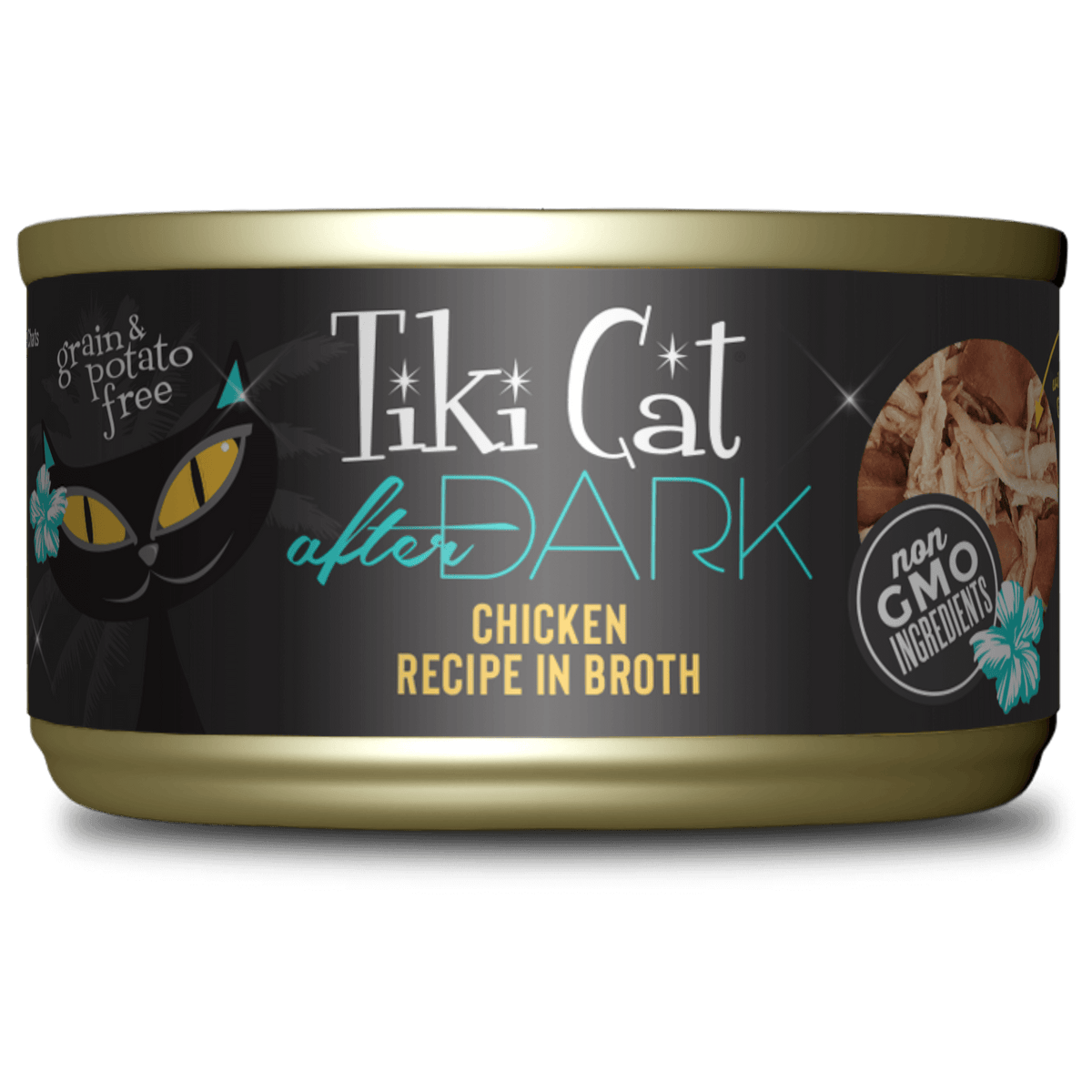 Tiki Cat Chicken Recipe in Broth